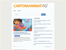 Tablet Screenshot of cartonianimati10.it